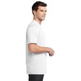 thumbnail image 3 of District Young Mens Very Important Tee with Pocket-XS (White), 3 of 6