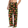 thumbnail image 2 of Daiia Cartoon Snail Men's Sleep Pant with Pockets and Drawstring,Pajama Pants-XX-Large, 2 of 9