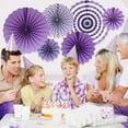 thumbnail image 3 of Paper Flowers For Birthday Party Paper Fans Fans Decoration Decoration Paper Wall Flowers Paper Fans, 3 of 8