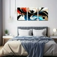 thumbnail image 3 of Shadudu  Abstract Art Wall Decor - Colorful Art Work for Living Room Walls - Canvas Wall Art for Office Ready to Hang 16x24x3pcs, 3 of 8