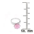 thumbnail image 3 of Sterling Silver with Natural Pink Opal Solitaire Ring, 3 of 3