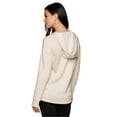 thumbnail image 2 of RBX Active Women's Lightweight Luxe Athleisure Hoodie Tunic Sweatshirt, 2 of 4