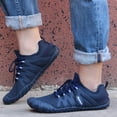 thumbnail image 4 of Zapatillas de trail running Weweya Minimalist Five Fingers para hombre, color azul, 4 of 6