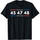 thumbnail image 1 of 47-48 Number 47 Camiseta 45th Anniversary 4th of July 1776, 1 of 2