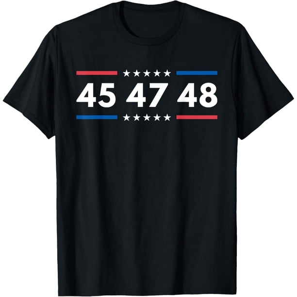 47-48 Number 47 Camiseta 45th Anniversary 4th of July 1776