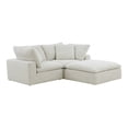 thumbnail image 2 of Moe's Home Collection Clay Nook Modular Sectional Coastside Sand Fabric, 2 of 6