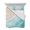 Teal Green, variant on Quilts King Size Bedding Set, Blue Waves Coastal Lightweight Quilted Comforter, Summer Beach Ocean Seaside Soft Reversible Bedspread Coverlet with Pillow Covers for All Season, 96" x 106"