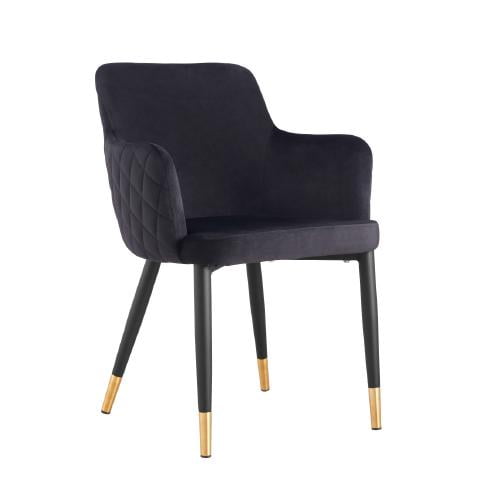 Silla de Comedor Kessa Muebles River Negro