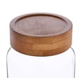 thumbnail image 2 of Frasco Hometrends de Vidrio con Tapa de Bambú para Almacenamiento de Alimentos de 800 ml., 2 of 4