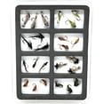 thumbnail image 2 of Feeder Creek Fly Fishing Assortment - 24 Flies in 8 Patterns - Nymphs with Fly Box, 2 of 3