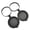 L, variant on Silicone Binocular/Monocular Objective Lens Covers 52mm-55mm/61-63mm for Optical Instrument Dustguards/Eye Guard Caps