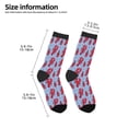 thumbnail image 2 of Rocae Cartoon Lobsters 2 for Girls Boys Crew Socks,Children's Socks, Kids Socks, Toddler Socks: Daily Wear with Kids School Uniform, 2 of 5