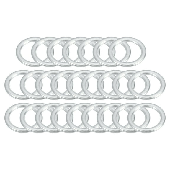 25 Pcs Car Oil Drain Plug Gaskets Engine Oil Crush Washer Seals for Audi A3 2009-2013 No.N0138157