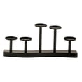 thumbnail image 2 of Candelabro de estilo nórdico, adorno de candelabro, candelabro de centro de mesa, soporte de palo de regalo para boda, mesa de té, , mesa de , negro, 2 of 8
