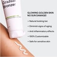 thumbnail image 5 of Endless Luxe - Gradual Bronzer - 2 en 1 - Autobronceador y Crema Hidratante Para Cara Y Cuerpo - Todo tipo de piel - Bronceado Medio - Hidratante Y Vegano - 217 ml - GBR23, 5 of 5