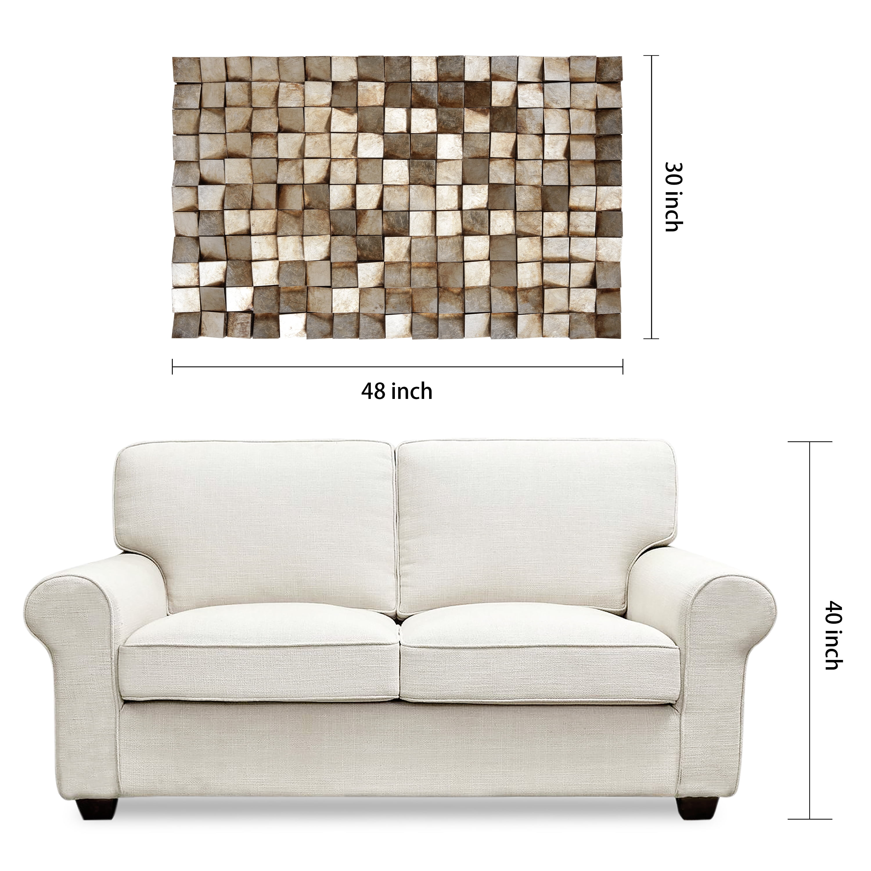 Empire Art Direct 'Pebble Road' Handbemaltes Kunstbild – Stark Strukturiert, Grau Metallic, 122 X 61 Cm