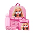 thumbnail image 1 of Set de mochilas Barbie School de 4 piezas para niñas Con bolsa de almuerzo y botella Barbie, 1 of 7