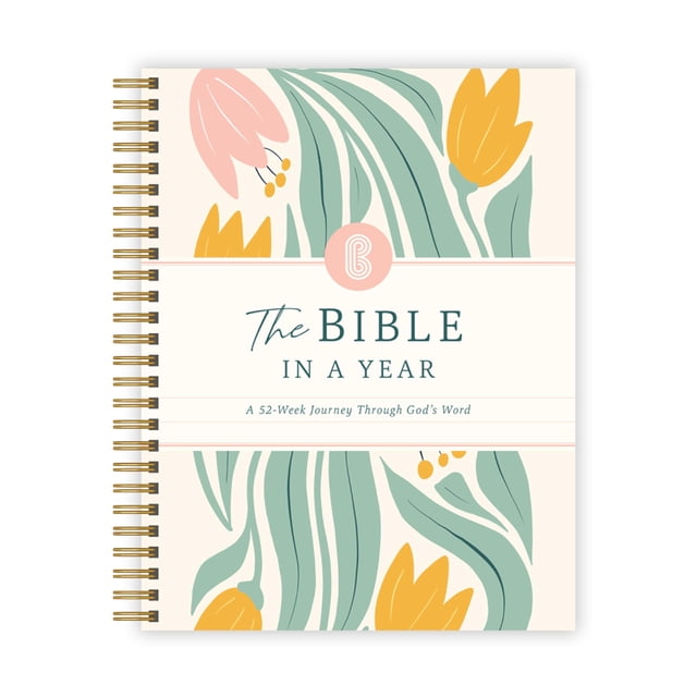 Biblia Spiral Bible® La Biblia en un Año Plan de Estudio de 52 Semanas