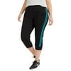 Women's Plus Capri Stripe Jogger