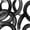 White Black, variant on Castle Fairy Abstract Brush Ring Full Size Comforter Sets 3-Piece,Watercolor Curved Stroke Bedding Comforter Set,Black White,Reversible,1 Comforter and 2 Pillowcases