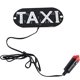 thumbnail image 4 of Luz de taxi, señal nocturna de taxi de 12 V CC, ABS azul claro + señal de taxi iluminada de metal, para parabrisas de taxi, luz de advertencia LED luz vacía TAXI luz ER, 4 of 4