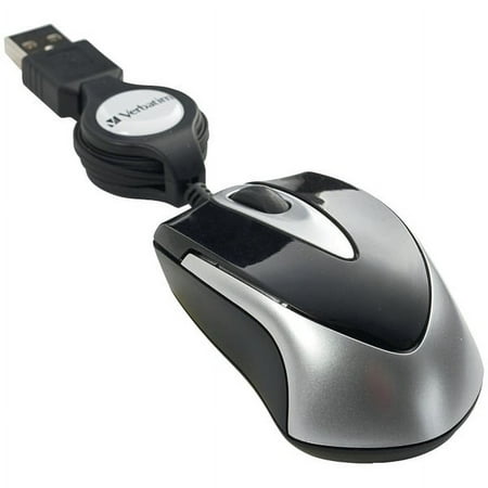 UPC: 0023942972563 | Verbatim 97256 Black 1 x Wheel USB Wired Optical 1000 dpi Travel Mouse