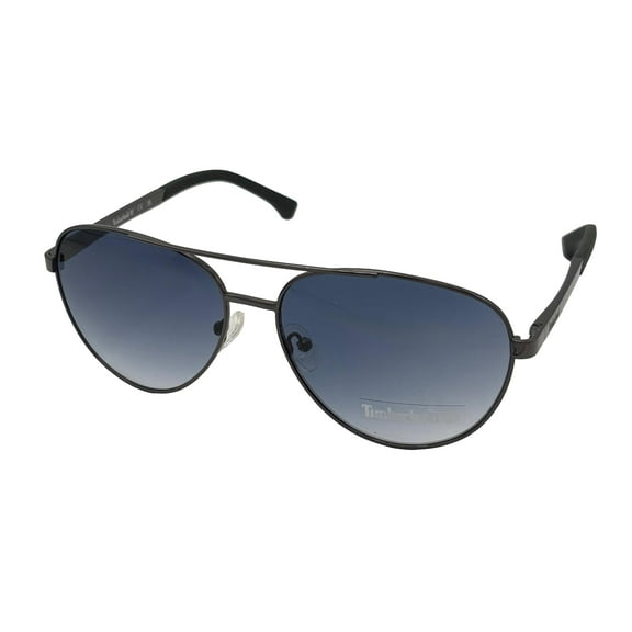 Timberland Sunglass Mens Gunmetal Metal Aviator, Gradient Lens TB7210 8X