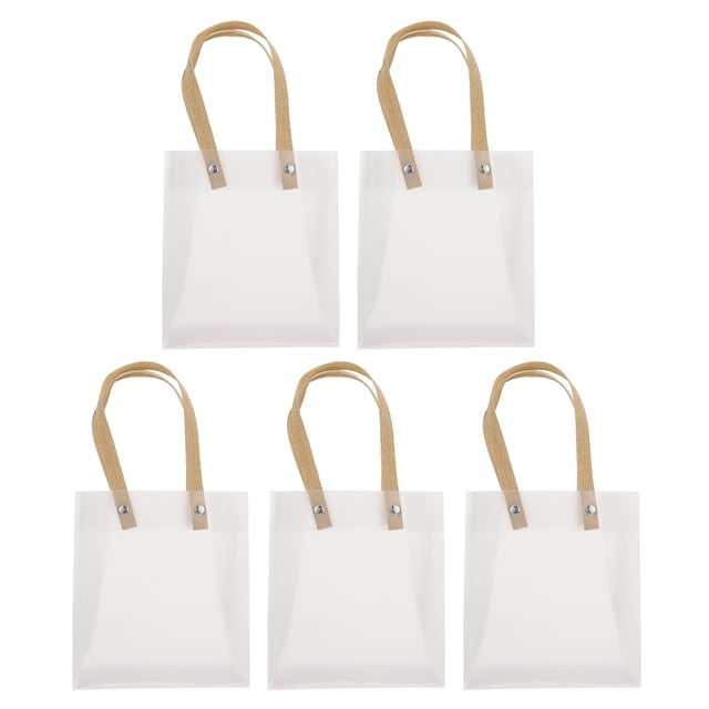 Bolsa de regalo de 5 piezas bolsas de bolso transparente de carpas de boda bolsas de mano