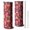 Colorful Spotted Mushroom, variant on 20oz Red Mushroom Snail Black Pattern Skinny Tumblers Stainless Steel Tumbler with Lid and Straw,Vacuum Insulated Double Wall Travel Tumbler Cups with Cleaning Brush for Coffee,Tea