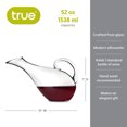thumbnail image 3 of True Mallard Duck Wine Decanter, Glass Carafe, Home Bar, Wedding Gifts 52oz, 3 of 7