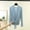 c01Blue, variant on JGGSPWM Womens Fashion Summer 3/4 Sleeve Shrug Sheer Mesh Tie Front Cropped Cardigan Tops Blue M
