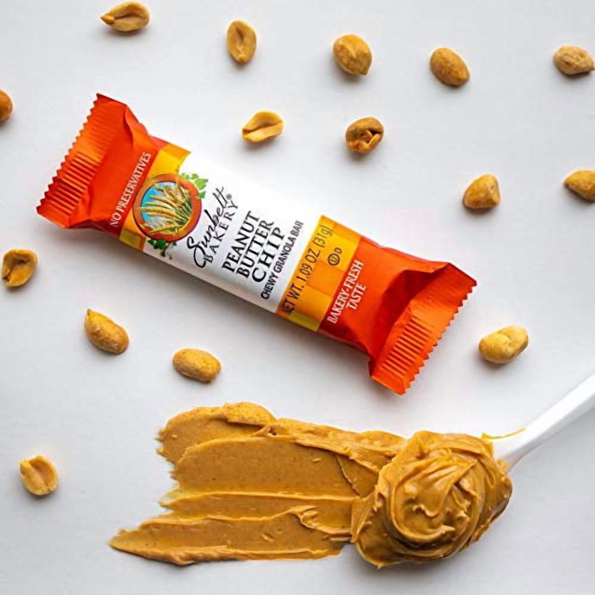 Sunbelt Bakery Peanut Butter Chip Chewy Granola Bars, 5 Boxes, No Preservatives (50 Bars)