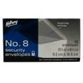 thumbnail image 2 of HILROY Security Envelopes, Diagonal Flap, Security, 8, White, 50 Count, 3 Pack, 2 of 3