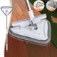 thumbnail image 1 of Fiudx Ofertas De La Semana Trapeador Triangular Grande Con Trapos Reemplazables Limpiaparabrisas Varilla Telescópica Limpiador De Ventanas De Vidrio 3 Cabezales De Cepillo De Diferentes Funciones Ras, 1 of 7