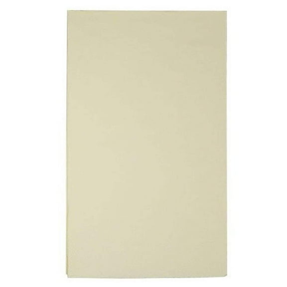 Solid Ivory Bistro Napkins 15 Pack