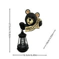 2025 Decoration for New Year Eve Ornament Gifts, American Black Bear