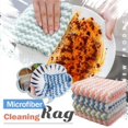 thumbnail image 1 of 20Pcs Microfibre Cleaning Rag, Super Absorbent Coral Fleece Cloth, Scouring Towel Pad, Microfibre Cleaning Cloth, 1 of 5