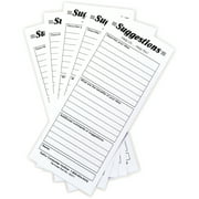 Safco, SAF4231, Suggestion Box Card Refills, 25 / Pack, White