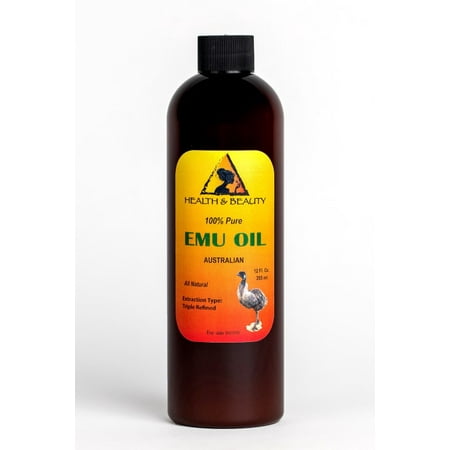 Emu oil australian organic triple refined 100% pure premium prime