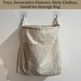 thumbnail image 7 of Hanging Laundry Hamper Bag With Zipper Over The Door Clothes,Toys and Sundries Storage Bags for Saving Space, 7 of 7