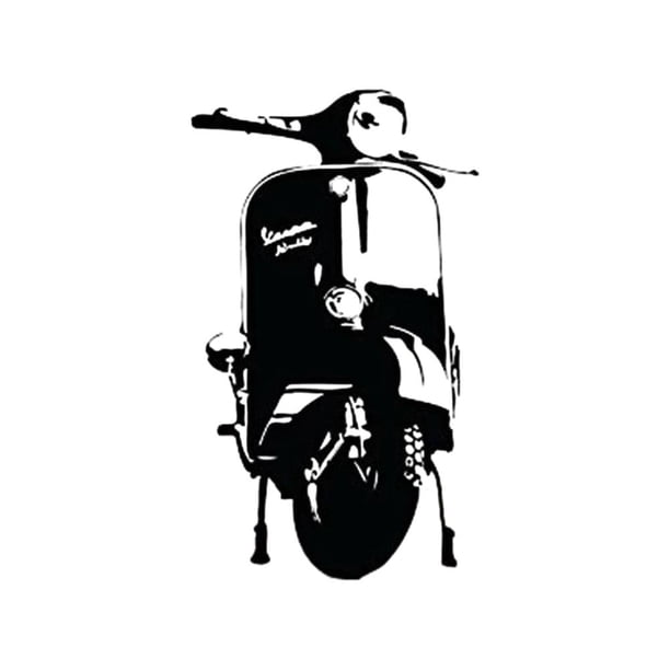 Pegatina De Pared De Bicicleta Eléctrica De Dibujos Animados, Calcomanía Artística De Vinilo Para Niños, Guardería, Dormitorio, Sala De Estar, Club, Decoración Del Hogar Eigraketly HA036277-00
