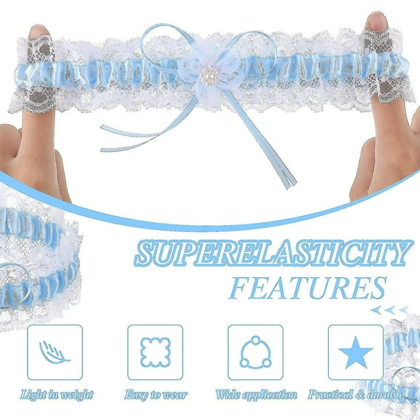 Lishi Elegant Wedding Garters for the Bride - Bridal Garter Belt for  Weddings and Proms - Walmart.ca