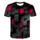 thumbnail image 2 of Camisetas cuadradas para niños, disfraces, estampado gráfico 3D, novedad de verano, camisetas de manga corta, camisetas de moda Harajuku, ropa 7T Gao Jinjia LED, 2 of 2