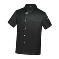 thumbnail image 2 of Chaqueta de chef de manga corta para restaurante y hotel. M Black M, 2 of 9
