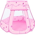 thumbnail image 1 of ER Rose--ente Parque Infantil, Piscina de Bolas Plegable de 115 x 93 cm, Piscina de Bolas emergente, Regalos de Juguetes para niños pequeños con Bolsa de Almacenamiento (Bolas no Incluidas) Rojo Verde, 1 of 5