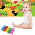 thumbnail image 3 of 60Pcs Fun Magic Growing Dinosaur Eggs Expanded Egg Toys Children Educational Toy  Rain Flower Spots, 3 of 7