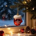 thumbnail image 4 of Christmas Hanging Ornaments Santa Snowman Candy Cane Pendants Indoor Xmas Party Tree Decor Pendants Set, 4 of 6