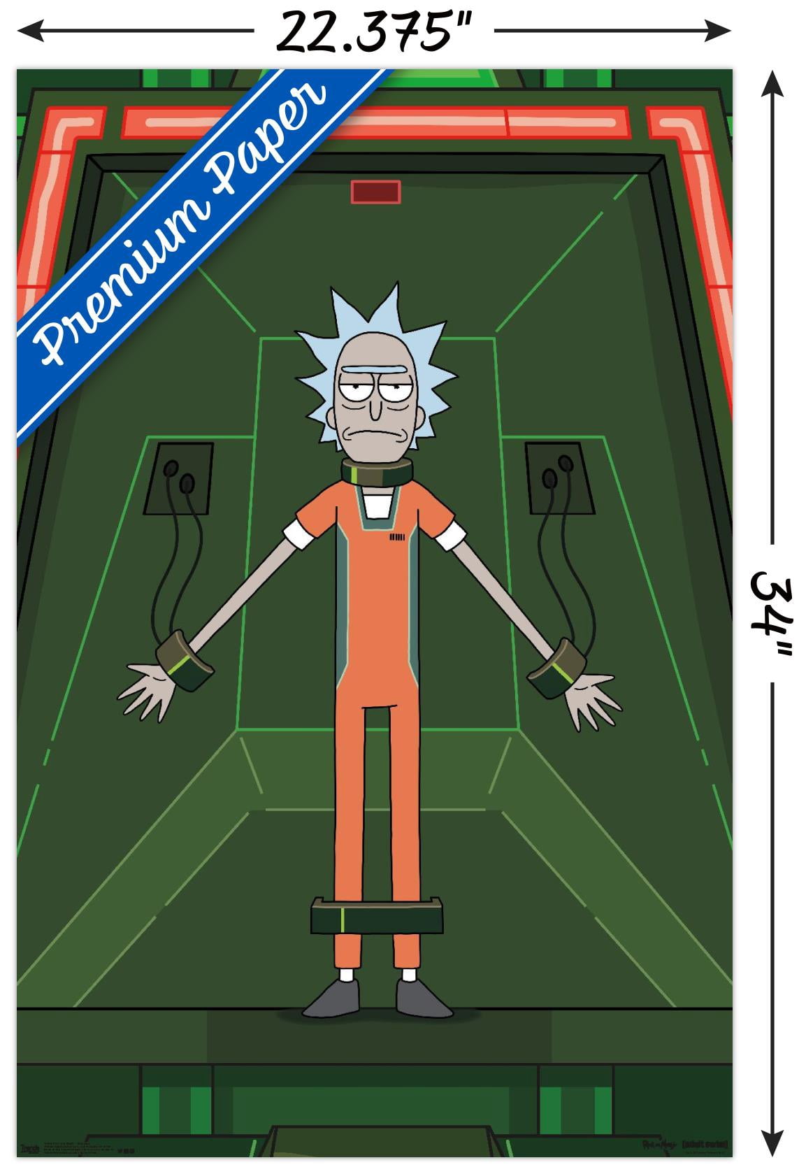 Rick And Morty - Shackled Wall Poster, 22.375" x 34"