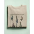 thumbnail image 3 of Sea Shell I Sweatshirt Women -Denis Diderot Designs, Female Medium, 3 of 4