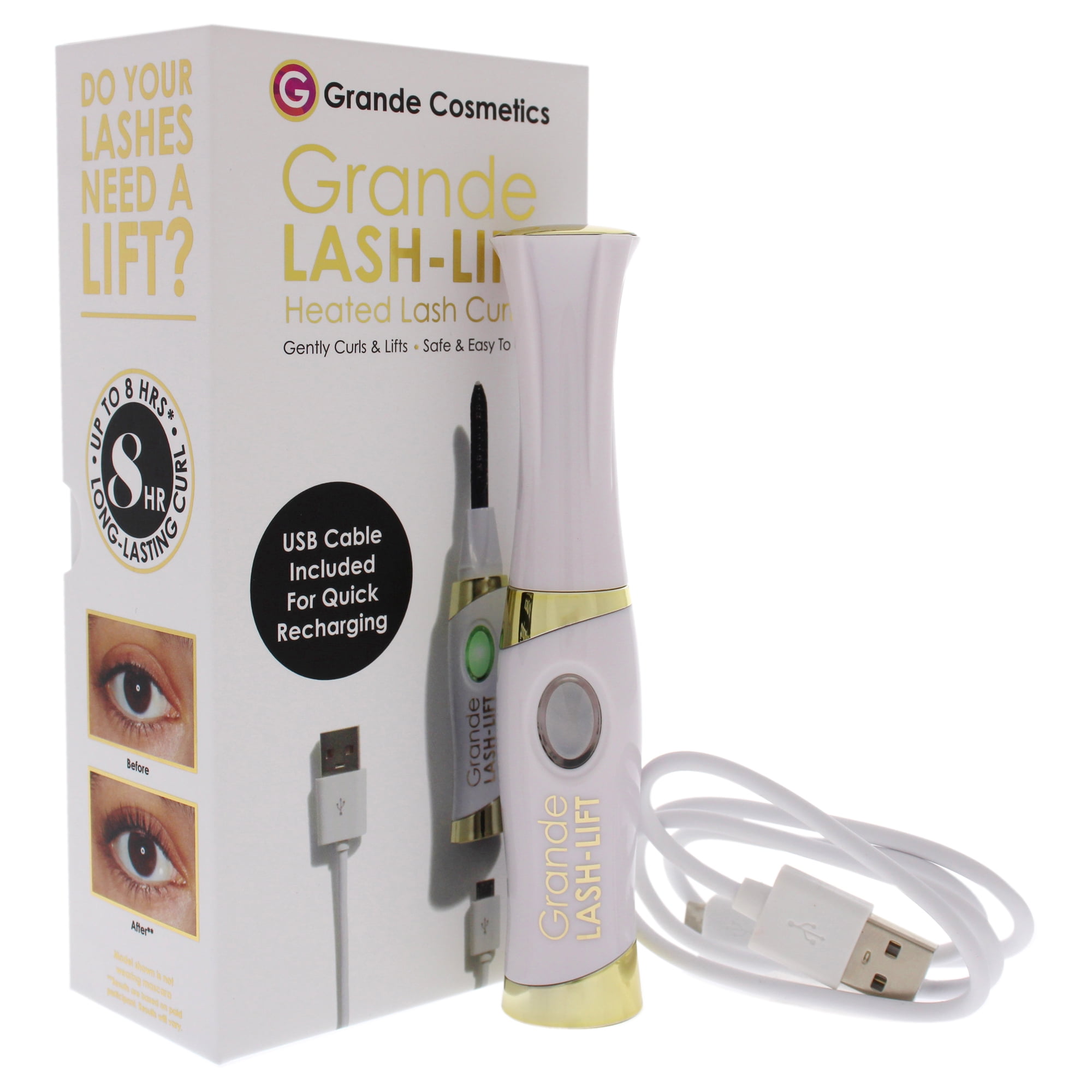 Grande Cosmetics GrandeLASH-LIFT Heated Lash Curler, 1 Pc Lash Curler